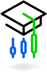 About Us EduTradeX Logo Shadow
